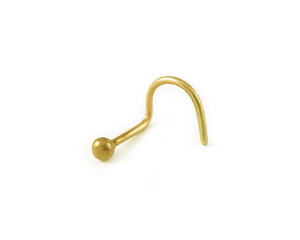 Gold Nose Studs - Rachel