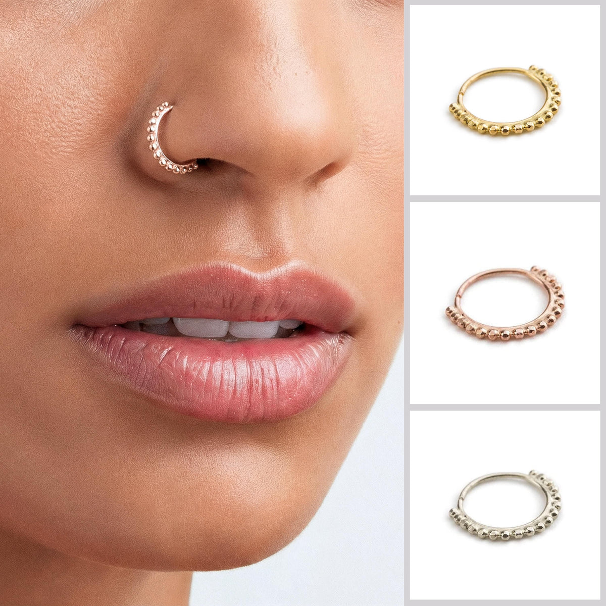 How to Measure Nose Ring Diameter