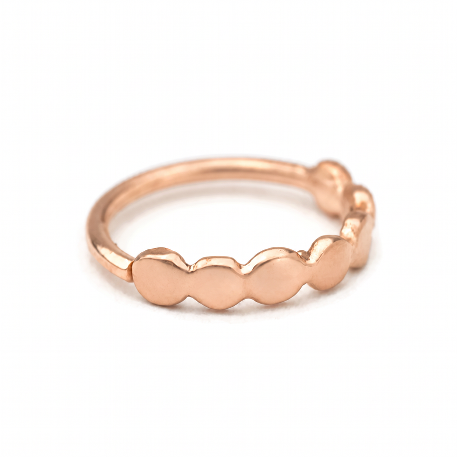 Rose Gold Nose Ring – Solid 14k Gold Endless Hoop | Dainty Tribal Jewelry