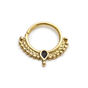 Gold Nose Hoop - Veronica