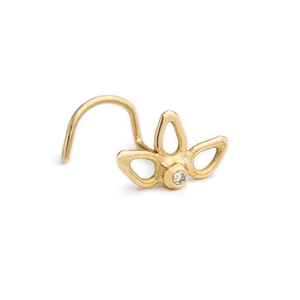 Gold Nose Studs - Lucianne