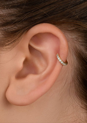 Genuine Diamonds Cartilage Earring - Lyor