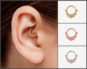 Gold Daith Earring - Priya | Studio Meme