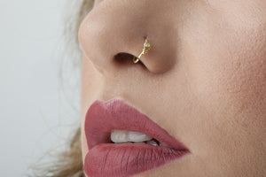 Diamond Nose Ring - Scarlette