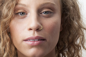 Gold Nose Ring - Laura