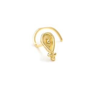 Gold Nose Studs - Vanessa