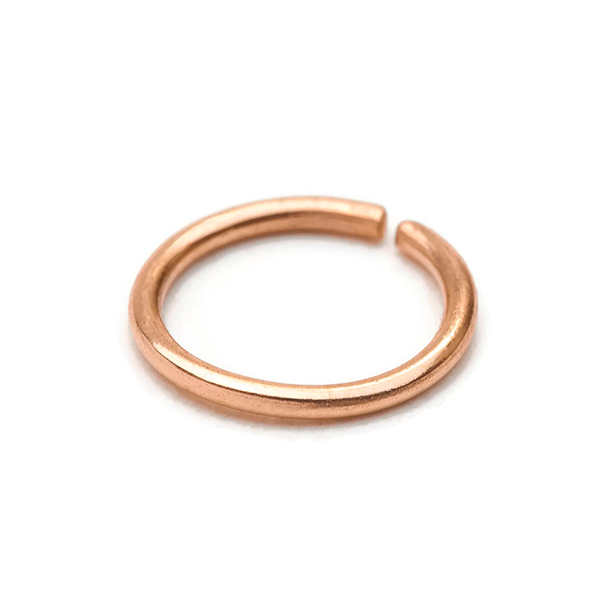 Titanium Open D Shape Nose Ring, Flat End Round Nostril Hoop, 20ga or 18ga,  8 or 10mm Solid G23 Titanium SHEMISLI SS529, SS530, SS531, SS532 - Etsy  Denmark