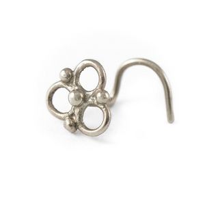 Gold Nose Studs - Anjaly